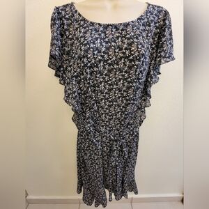 Max Studio Flutter Sleeve Dress